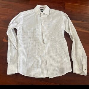 Men’s Paul smith patterned white dress shirt